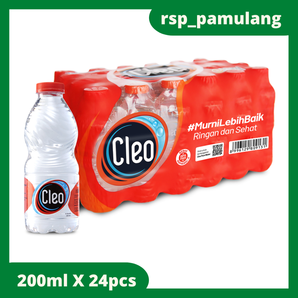 

Cleo Air Mineral 220ml X 24pcs