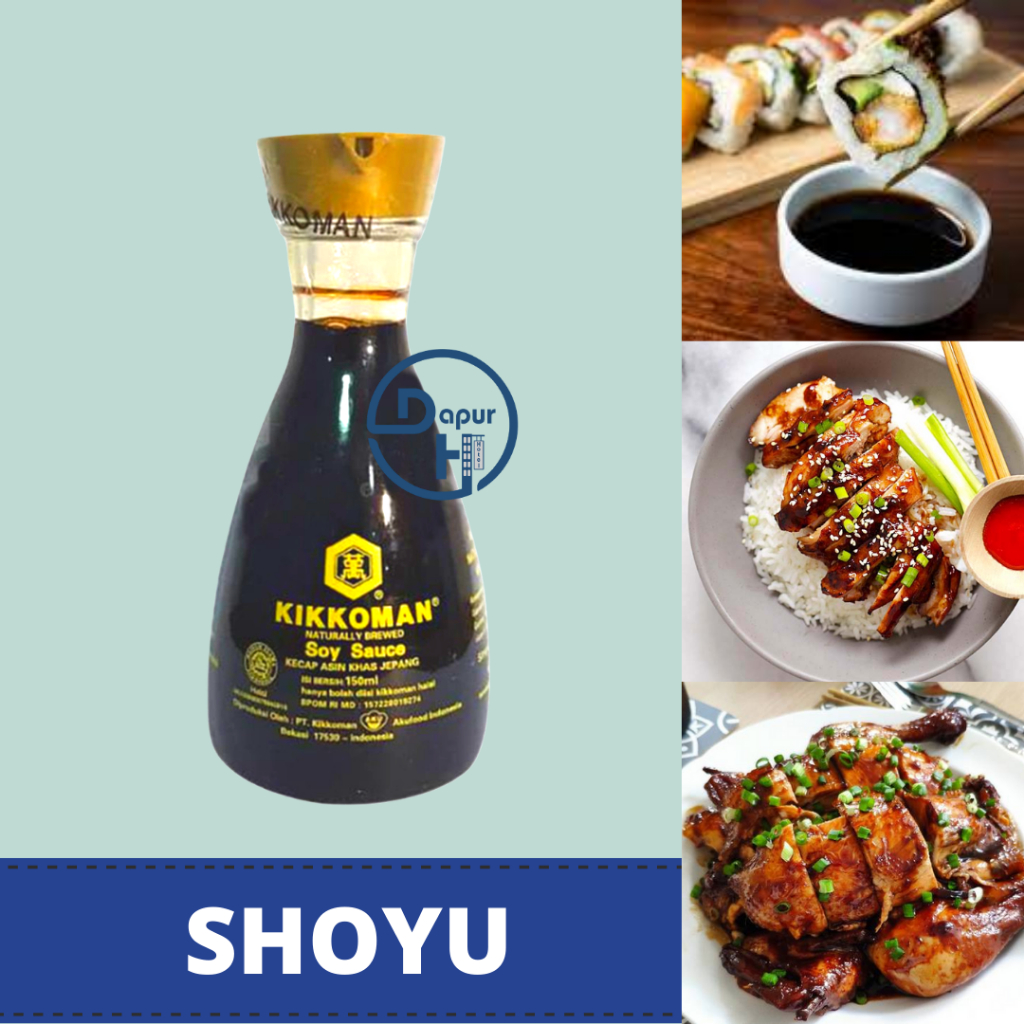 

KIKKOMAN All Purpose Shoyu Dispenser 150 ml Halal / Botol Dispenser//