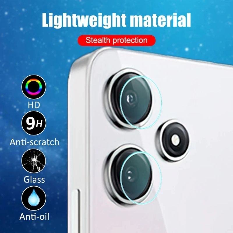 ANTI GORES CAMERA PELINDUNG LENSA KAMERA TAMPERED GLASS XIAOMI REDMI NOTE 12 SERIES