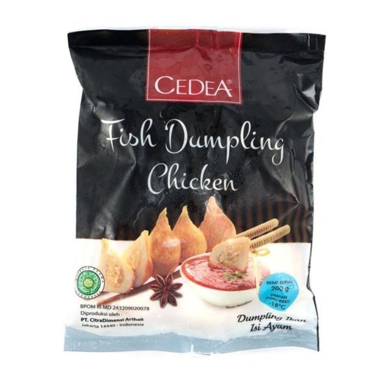 

CEDEA DUMPLING CHICKEN 200gr