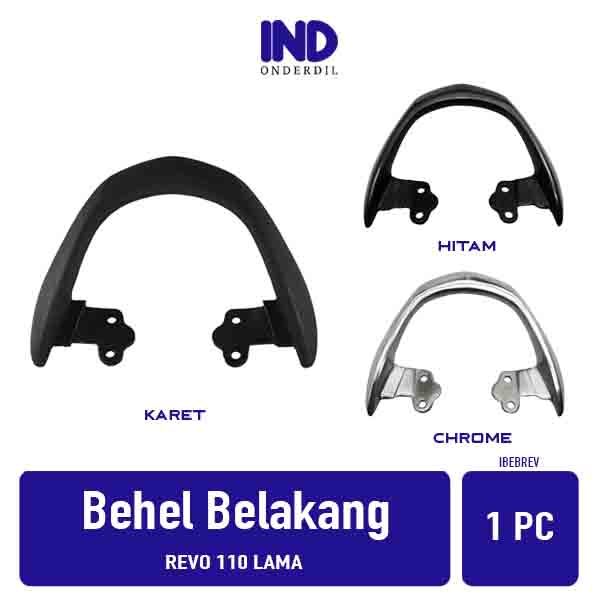 Behel Belakang Karet Alumunium Revo 100 Lama Old Handel Handle Hendel Hendle Pegangan Tangan Begel B