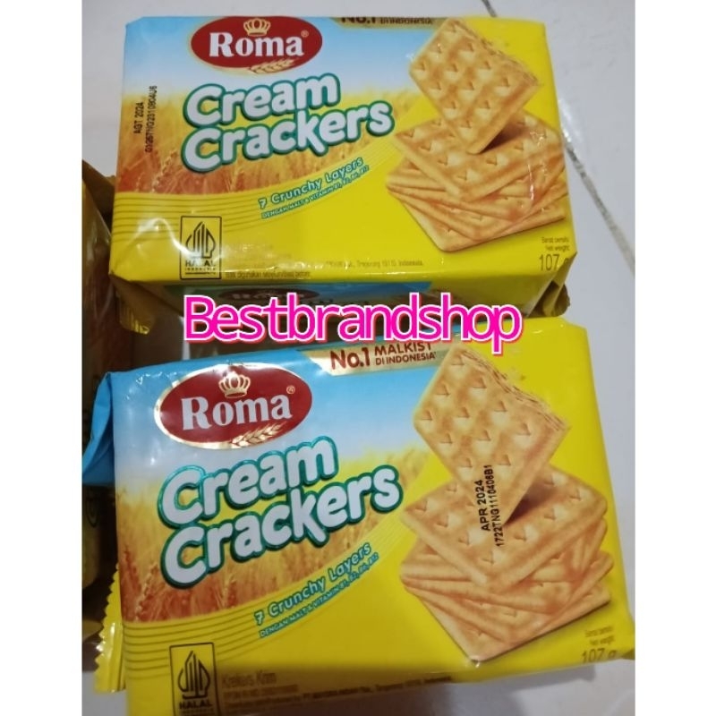 

ROMA BISKUIT MALKIST CREAM CRACKERS 107 GR