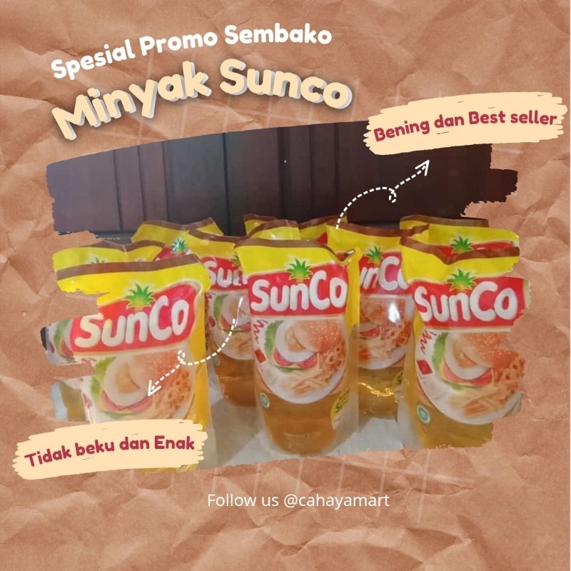 

Minyak sunco 2L dan 1L