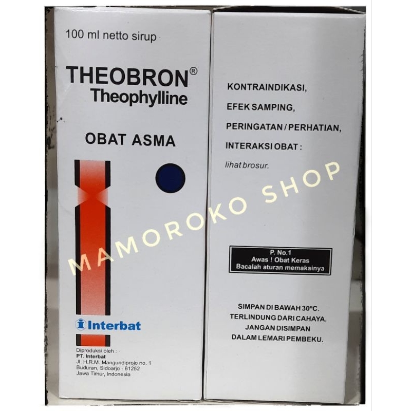 Obat Asma Theoo bron sirup 100ml