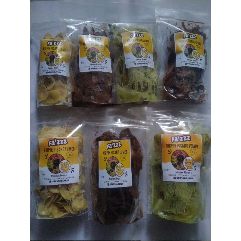 KRIPIK PISANG LUMER/KRIPIK PISANG COKLAT