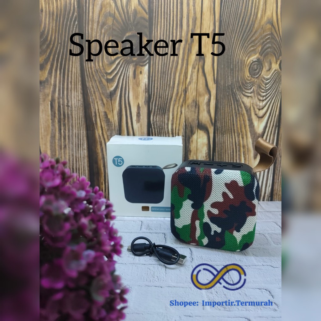 Speaker JBL Speaker Bluetooth JBL T5 Speaker Wireless Speaker Mini A009