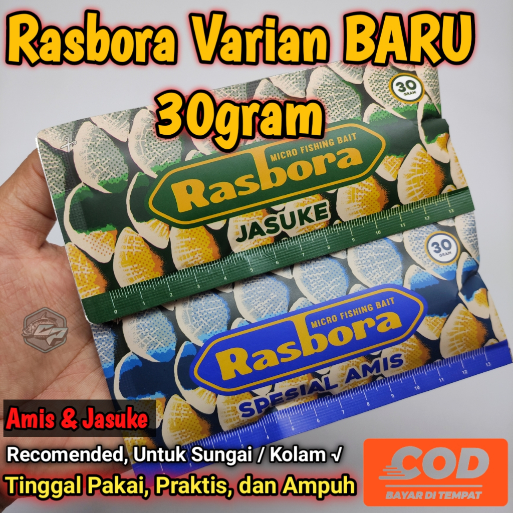 RASBORA 30 GRAM / RASBORA JASUKE 30 GRAM / RASBORA AMIS 30 GRAM