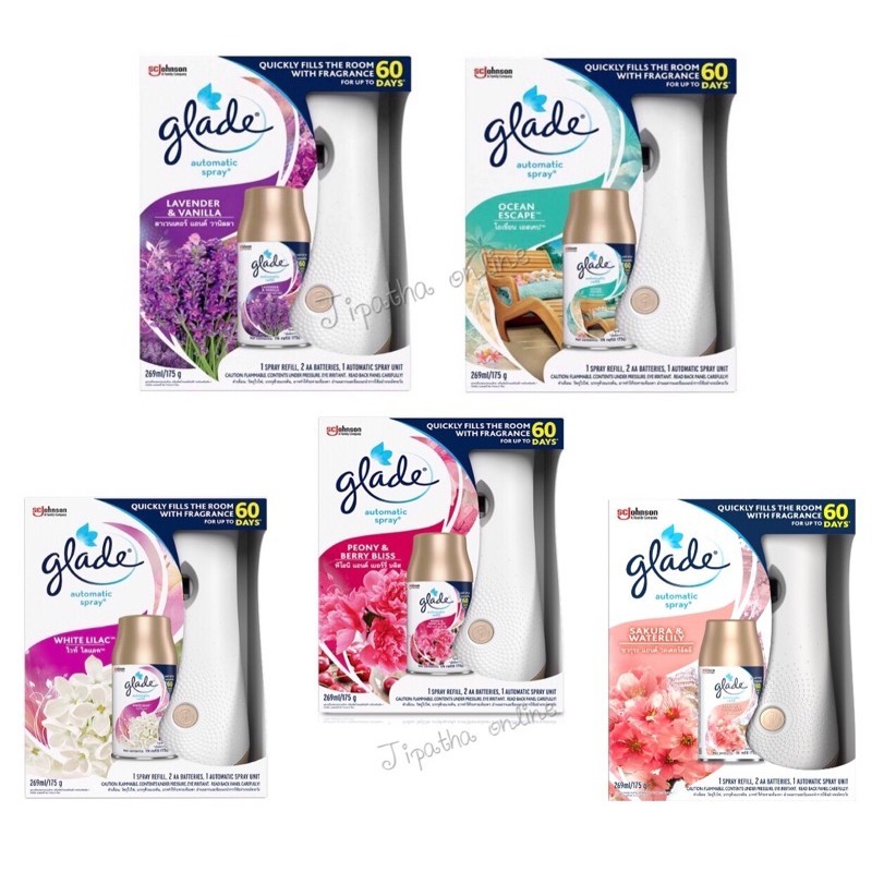RB Glade Automatic Device Dispenser Set Box Tanpa Isi Hanya Alat dan Baterai