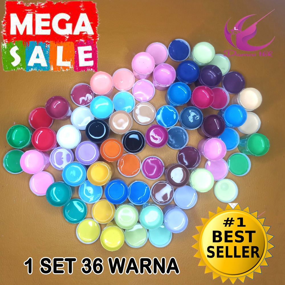 

1 set 36 warna/cat acrilik set