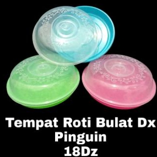PINGUIN - TEMPAT ROTI BULAT / TEMPAT GORENGAN -1pcs