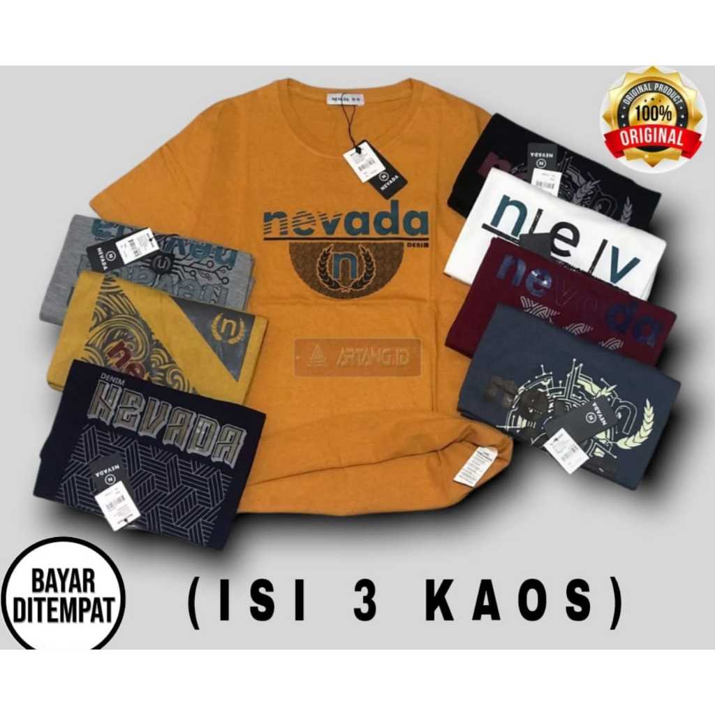 KAOS NEVADA JUNIOR KIDS / KAOS NEVADA ANAK LAKILAKI / KAOS ANAK ANAK / KAOS NEVADA JUNIOR PREMIUM / 