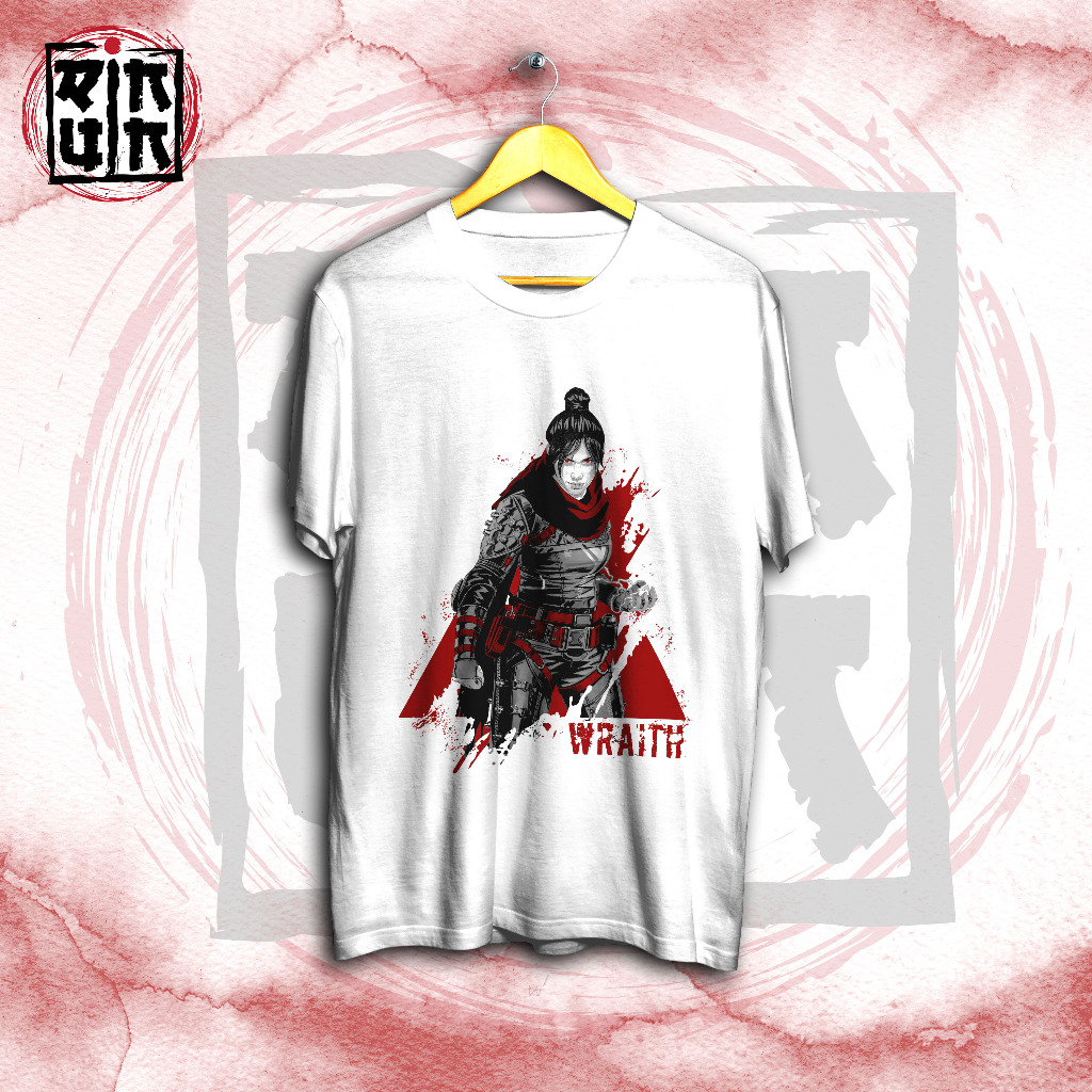 Tshirt Kaos Distro Wraith Apex Legends Character