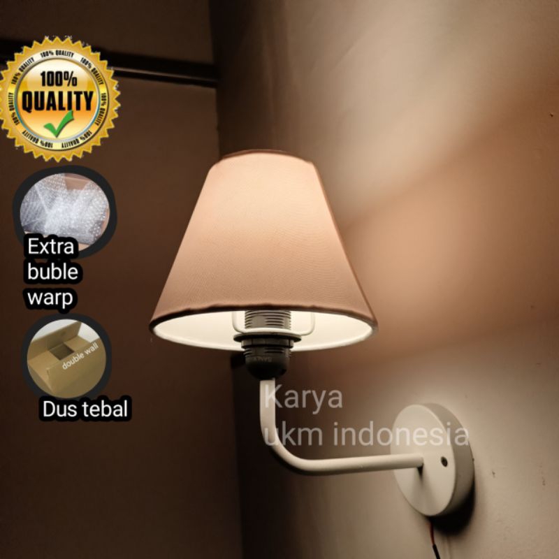 ADL - Lampu tidur Aesthetic - lampu meja aestetic - lampu kamar Aestetickap lampu dinding / lampu ti