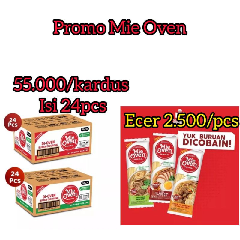 

Mie Oven Kartonan