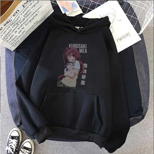 Mea Kurosaki Hoodie Jumper Bahan Cotton Fleece | New Pullover Hoodie