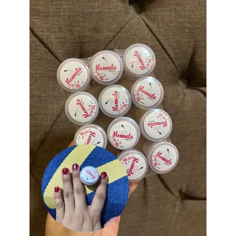 HENNATA NAIL ART PACCI HALAL DAN SAH WUDHU WARNA PEKAT DAN TAHAN LAMA