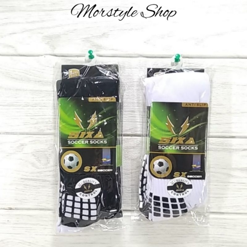 Kaos Kaki Bola Sixa Anti Slip Kaos Kaki Futsal Anti slip Kaos Kaki Soccer Kaos Kaki Diatas Lutut Kao