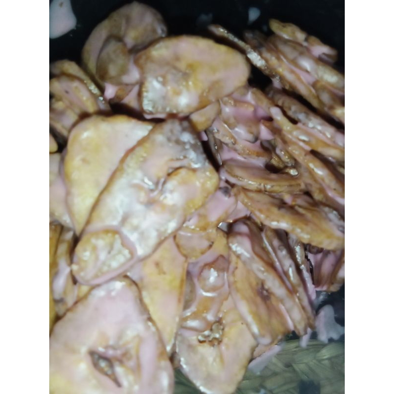 

Keripik pisang coklat lumer