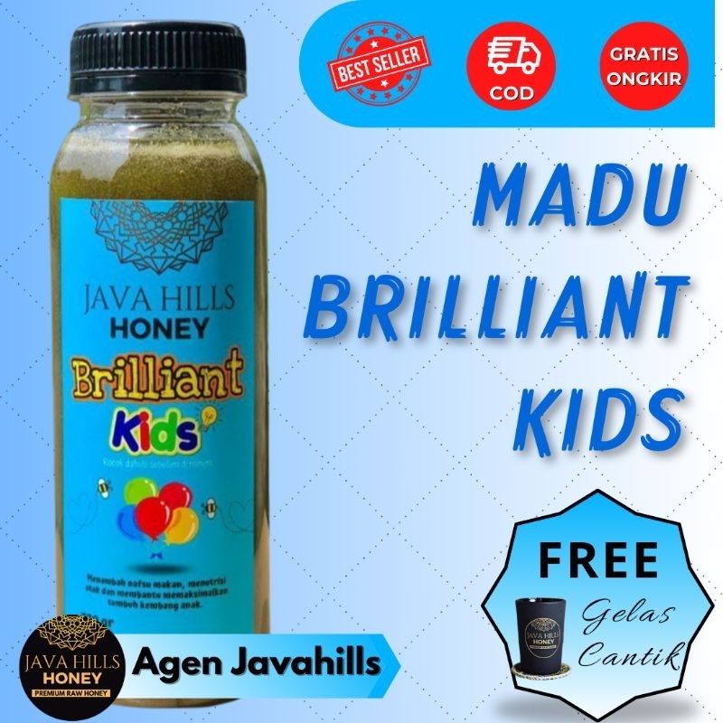 

[Madu Murni 100%] Madu Brilliant Kids 320gr / Madu Anak/ Madu nafsu makan