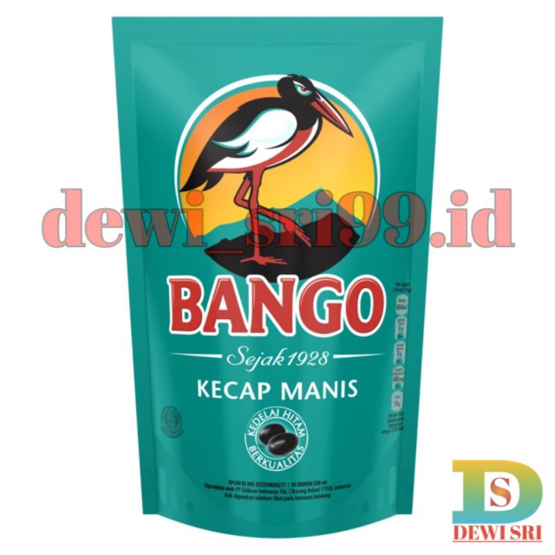 

Kecap BANGO Kemasan Refill 720gr