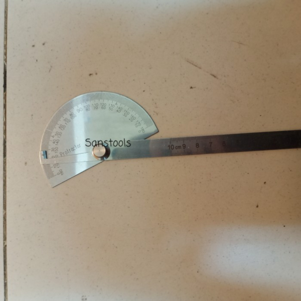 

protractor level / penggaris / garisan busur derajat 4 100mm Murah Diskon