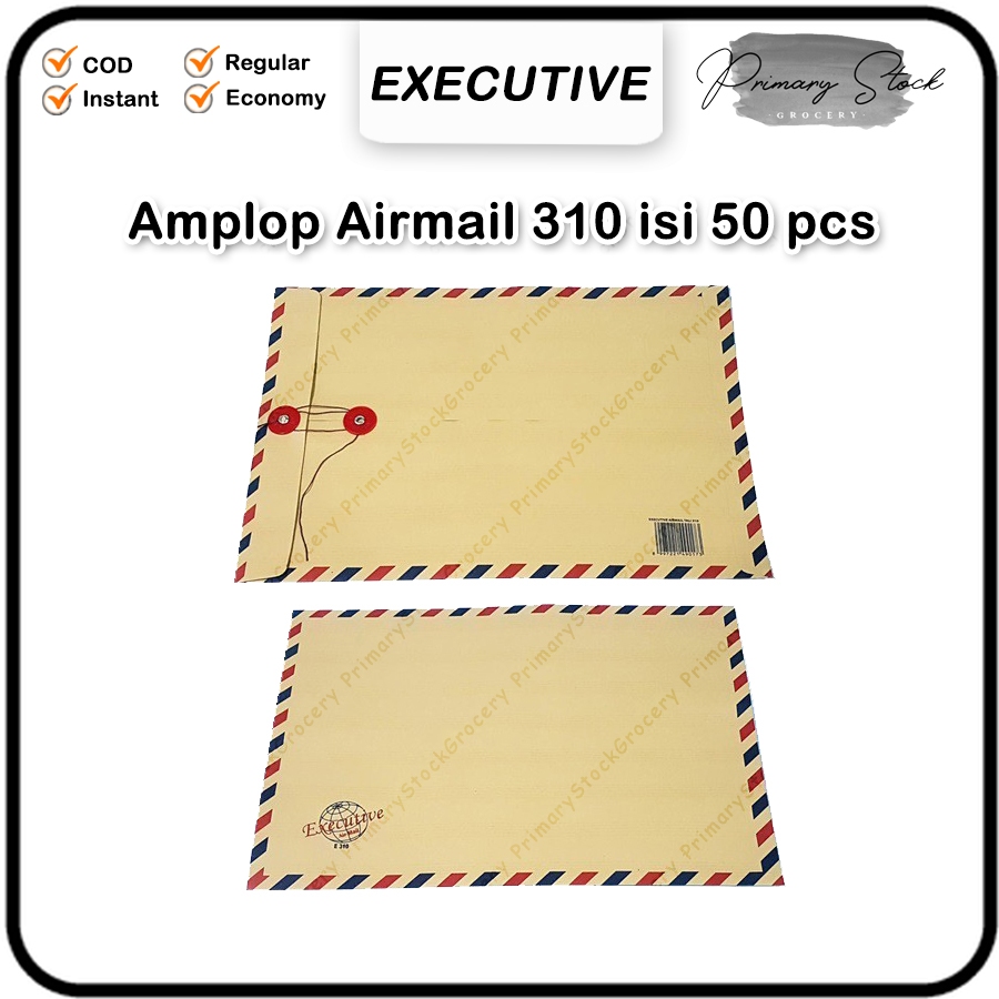 

Amplop Tali Coklat Airmail 310 Executive Motif Lamaran Kerja 25 x 35 cm Merah Biru Cokelat