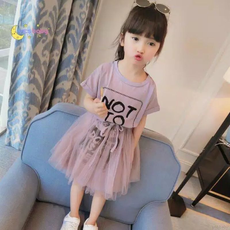 dress anak import premium rijek