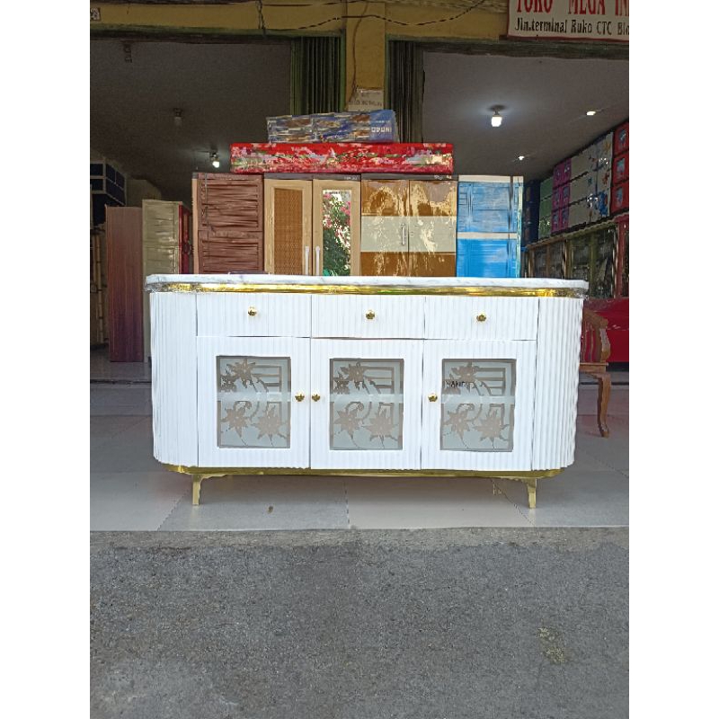 bufet tempat tv modern / lemari tv modern / bbifet sultan minimalis modern