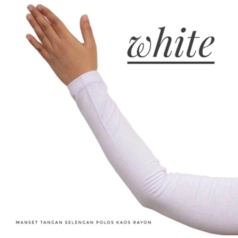 Manset lengan/Handsock/deker tangan/adem/tebal/halus/nyaman untuk dipakai