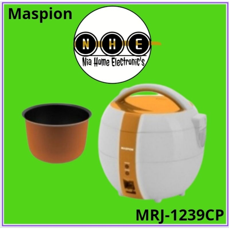 Maspion Rice Cooker 1,2 Liter MRJ1239CP MRJ-1239 CP Magic Com Ceramic Plus