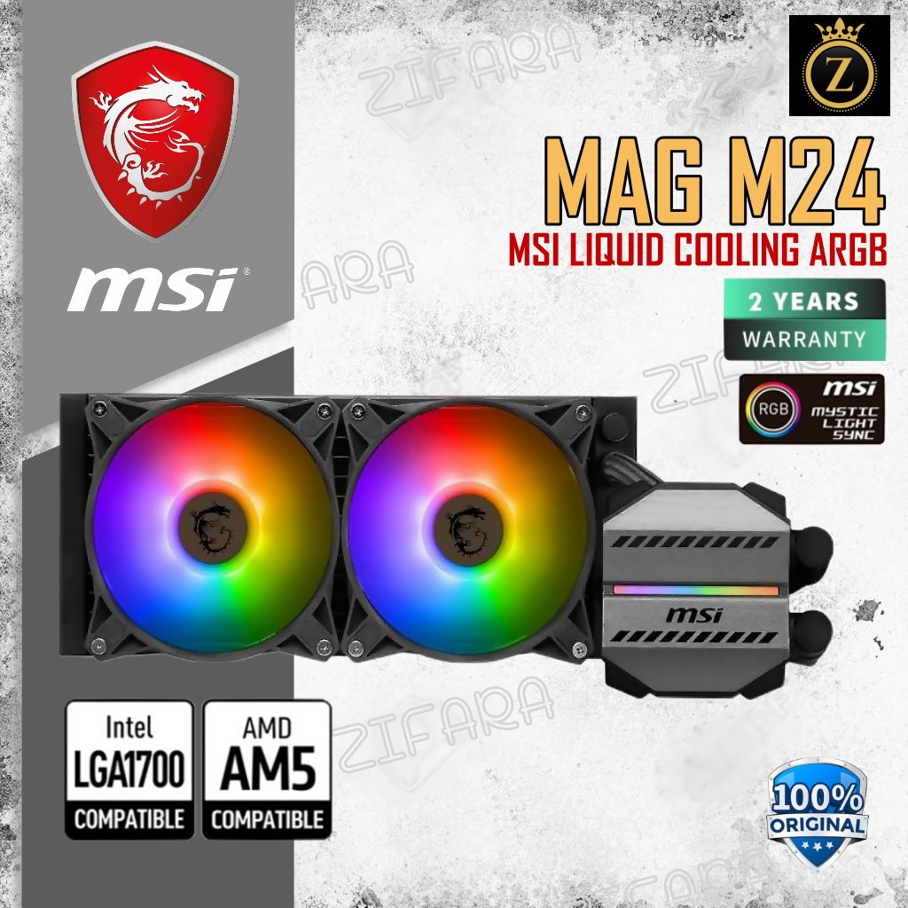 Fan Cooling Processor MSI MAG CORELIQUID M240