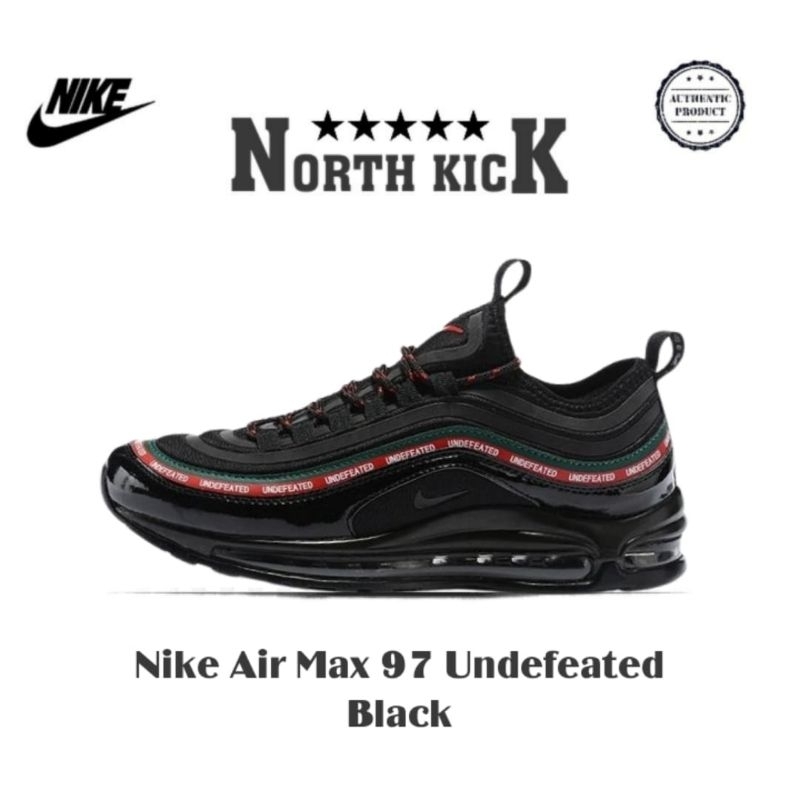 Nike Air Max 97 Undefeated Black Original 100% BNIB