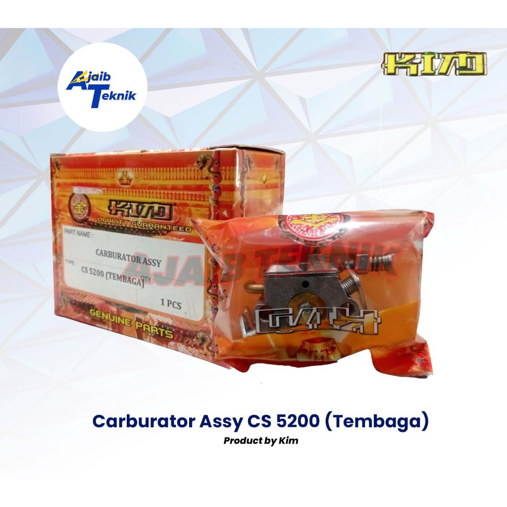 KIM Carburator Chainsaw 5200 - Carburetor Senso