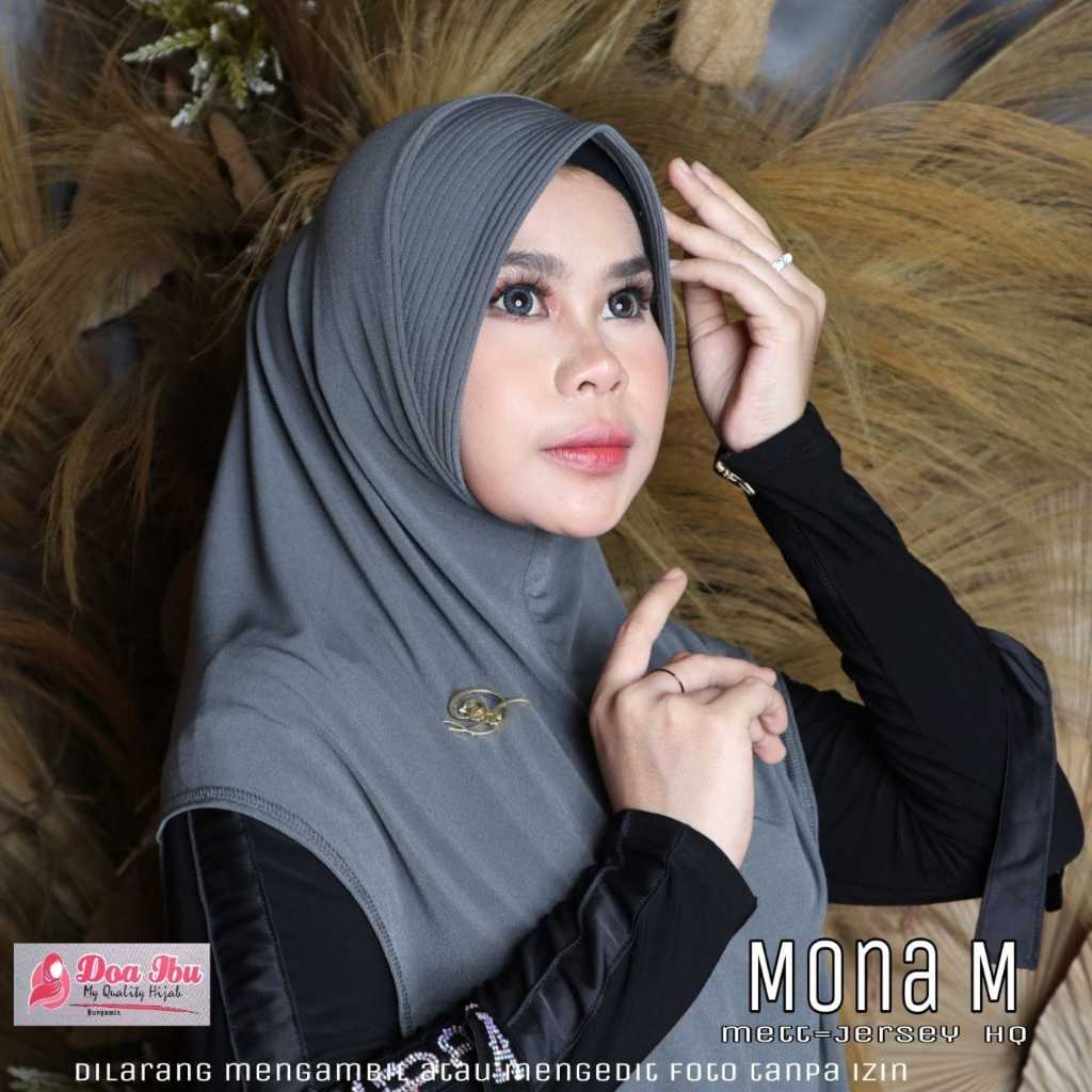 316 JILBAB MONA M ORI DOI ● HIJAB PET FLOW DX OVAL ORIGINAL DOA IBU