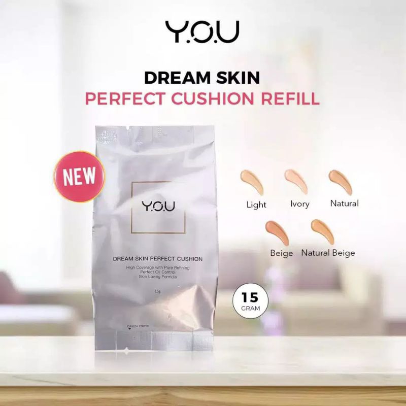 YOU Dream Skin Perfect Cushion Refill YOU Cushion Skincare Anti Aging Cushion YOU The Gold One Cushi