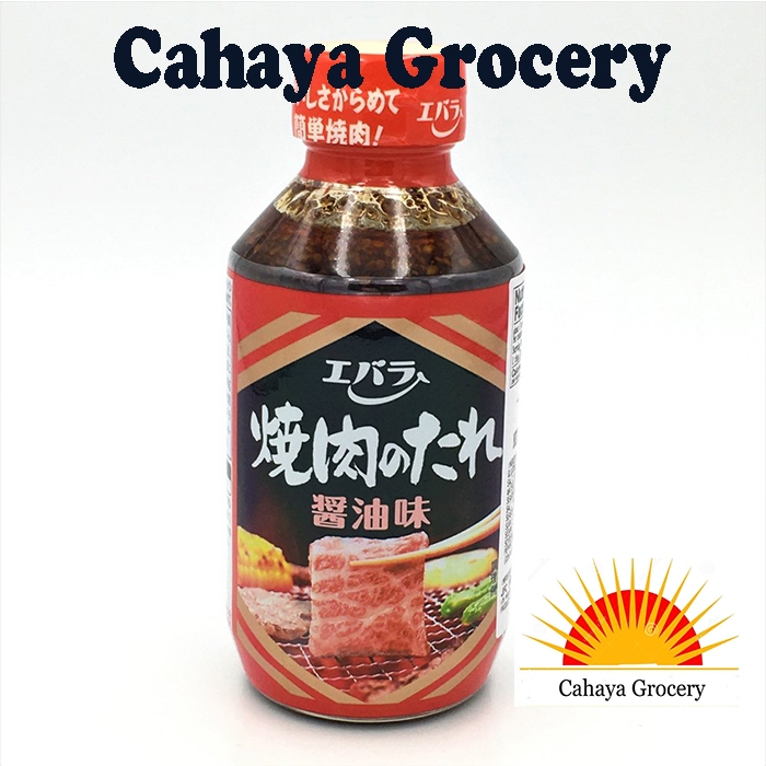 

Ebara Yakiniku No Tare Shoyu / Saus Yakiniku Ebara / Kecap Asin 300gr
