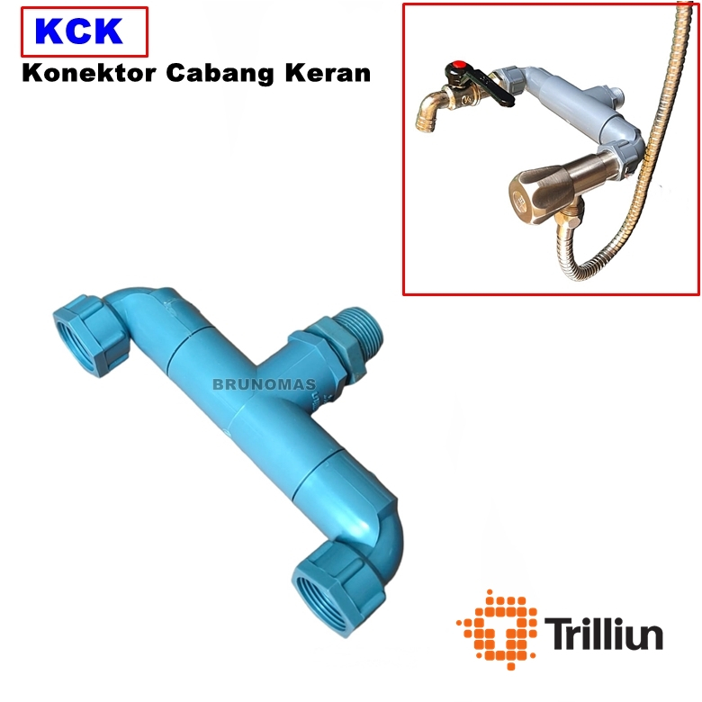 KCK Trilliun - Konektor Cabang Keran Dua arah