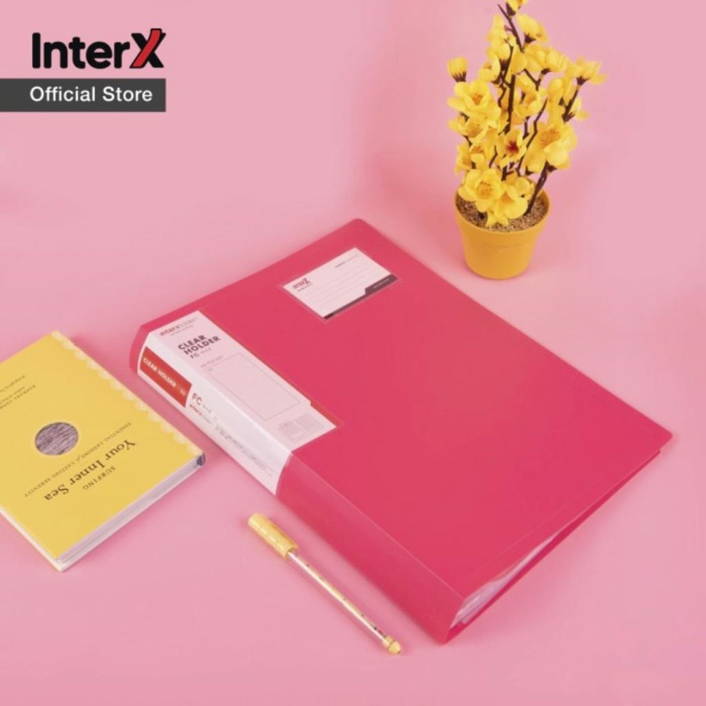 

Display Album F4 (Folio) / Clear Holder FC 60 Pocket Interxfolder