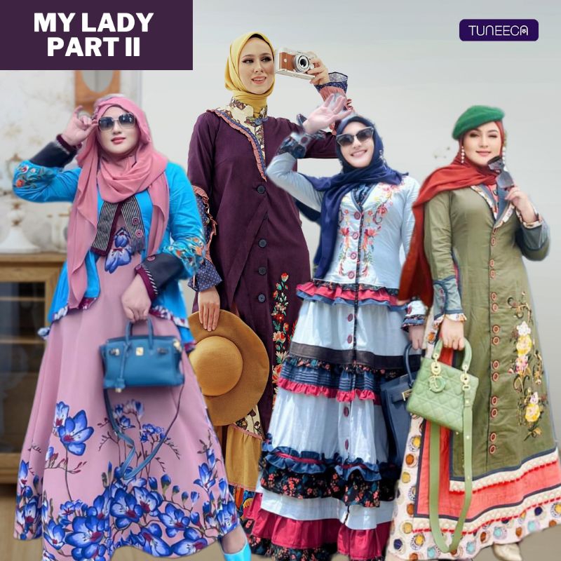 Gamis Tuneeca MY LADY PART II TERMURAH