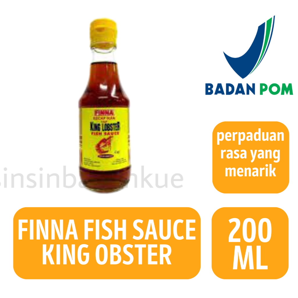 

Kecap Ikan Finna Oyster| King Lobster [200ml]