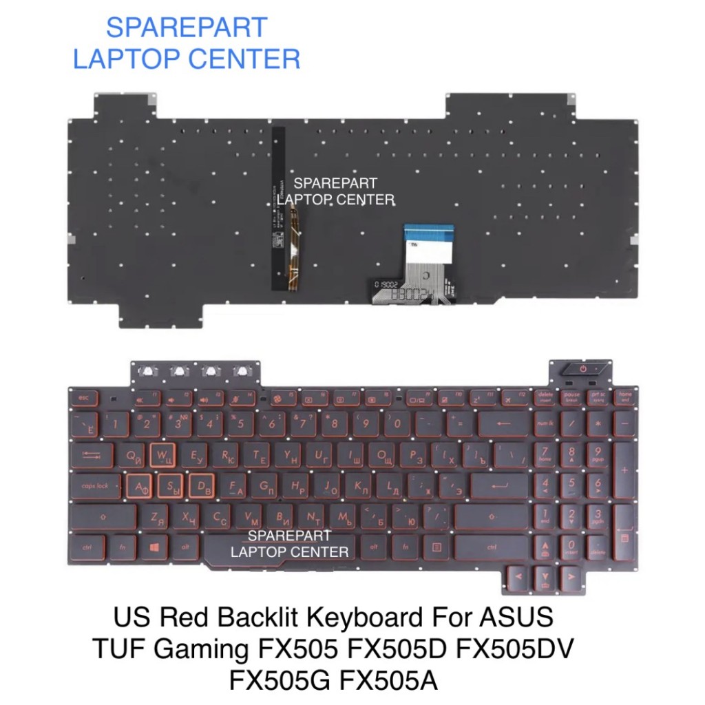 Keyboard ASUS TUF Gaming FX504 FX504GD FX504GE FX504GM FX80 FX80GM