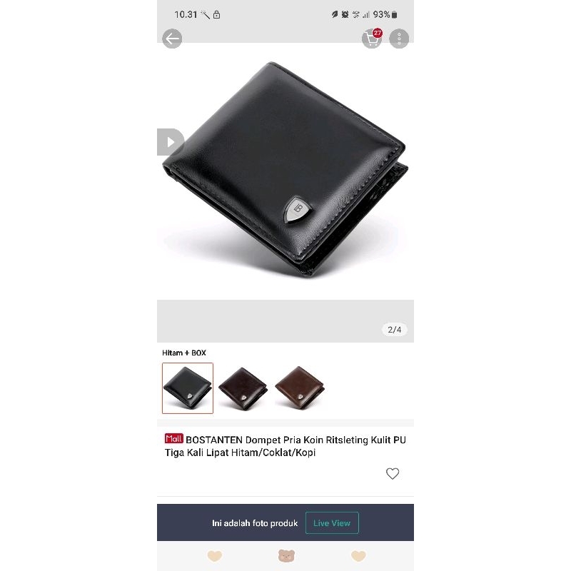 Dompet Bostanten Pria