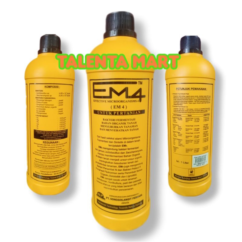 PUPUK ORGANIK CAIR EM4 PERTANIAN
