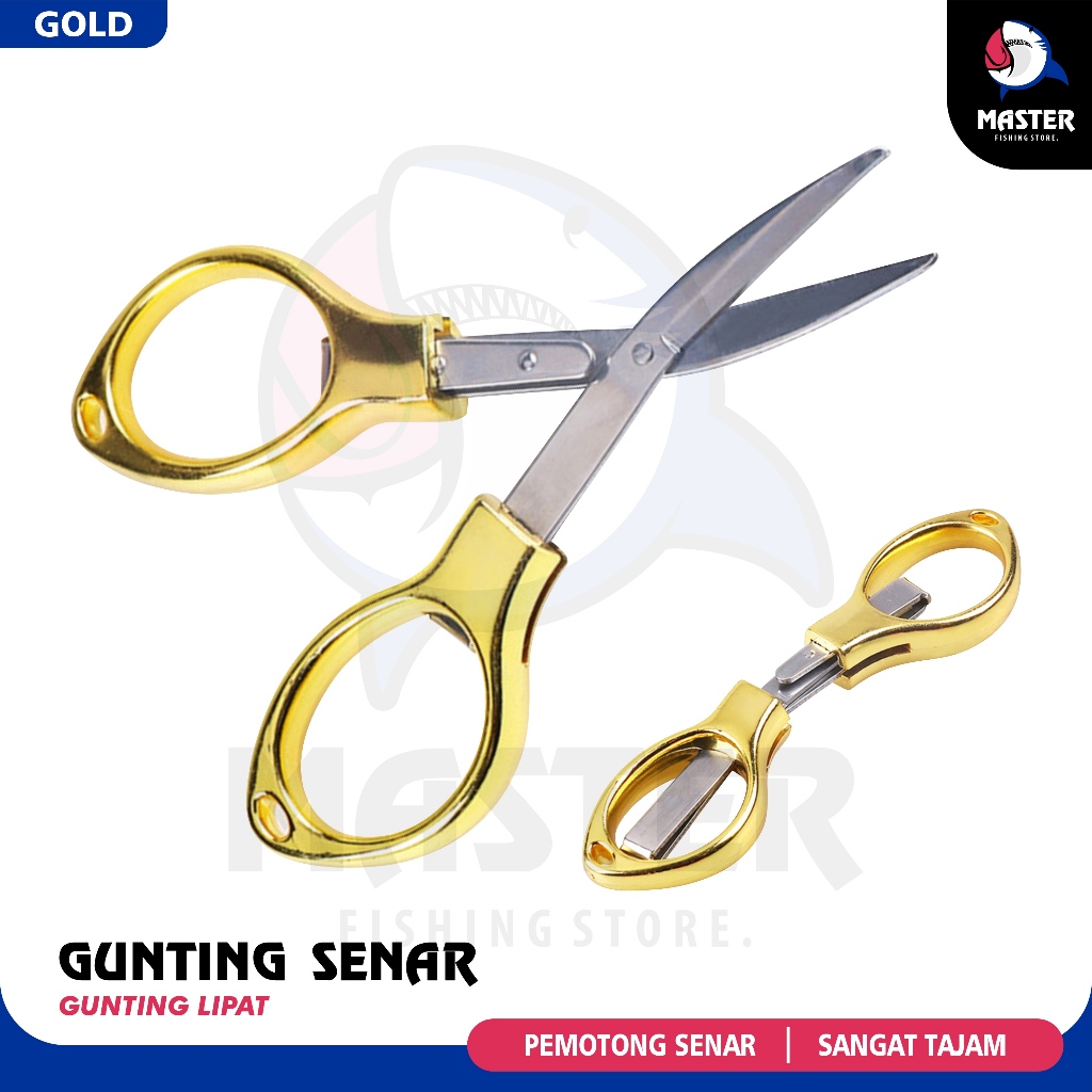 

MFS - Gunting Kecil Mini Lipat Gunting Lipat Senar Pancing Gunting Kacamata / Gunting Serbaguna Multifungsi Portable / Gunting Kertas Kapas Stainless Steel