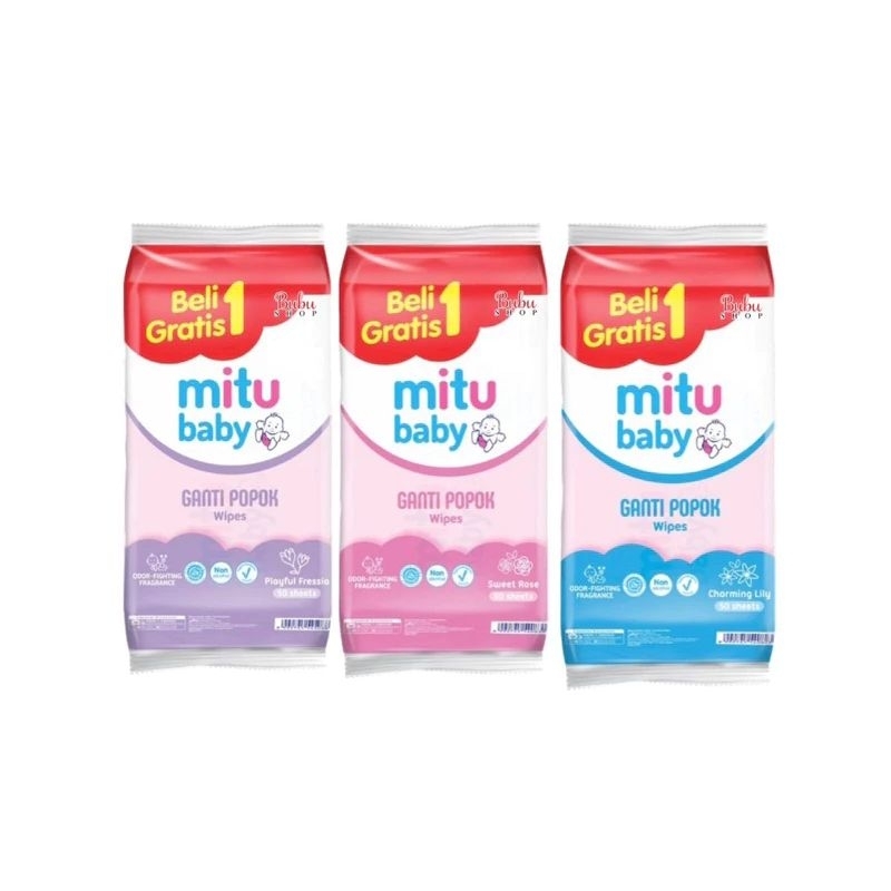 Tisue basah mitu 50+50 shet