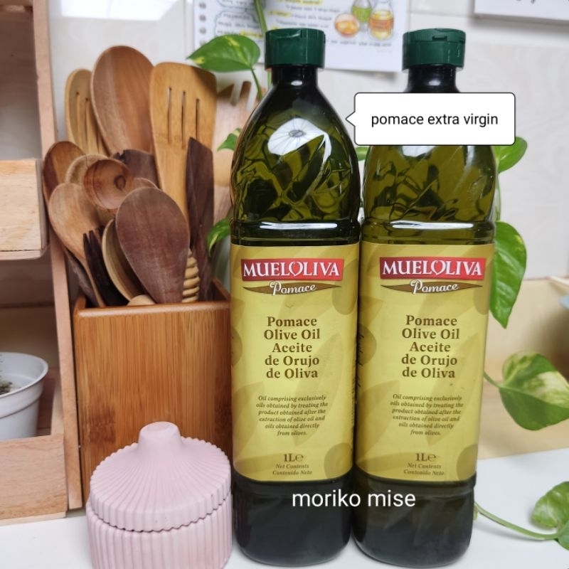 

mueloliva pomace extra virgin olive oil 1 lt / minyak zaitun 1 liter