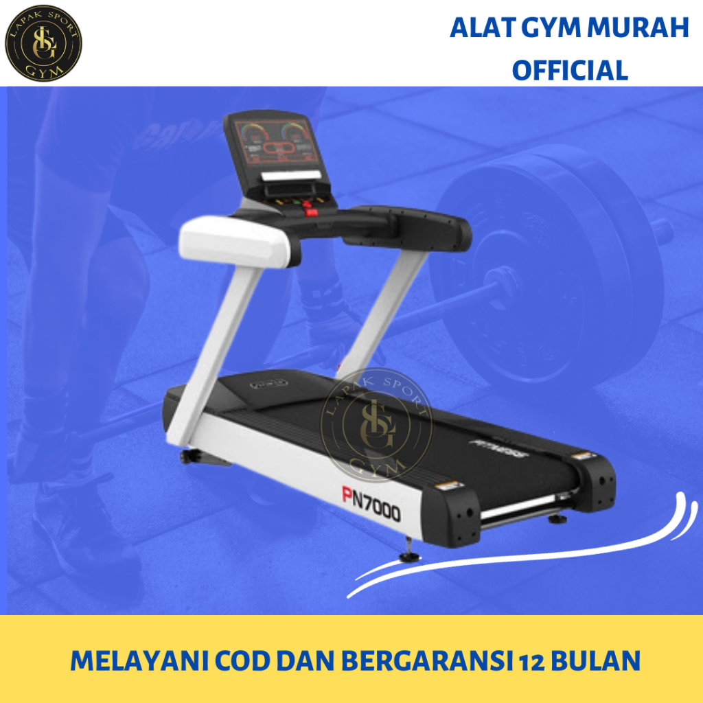 Alat Fitness Treadmill Elektrik MBH PN7000 Commersial Gym