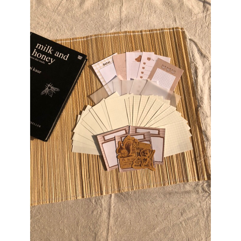 

[TGP009] 40 pcs - Journal Kit / Jurnal Kit / Paket Bujo / Journaling / Vintage Journal Kit / Aesthetic Journal Kit / Scrapbook Journaling Vintage / Bujo Penpal Bullet