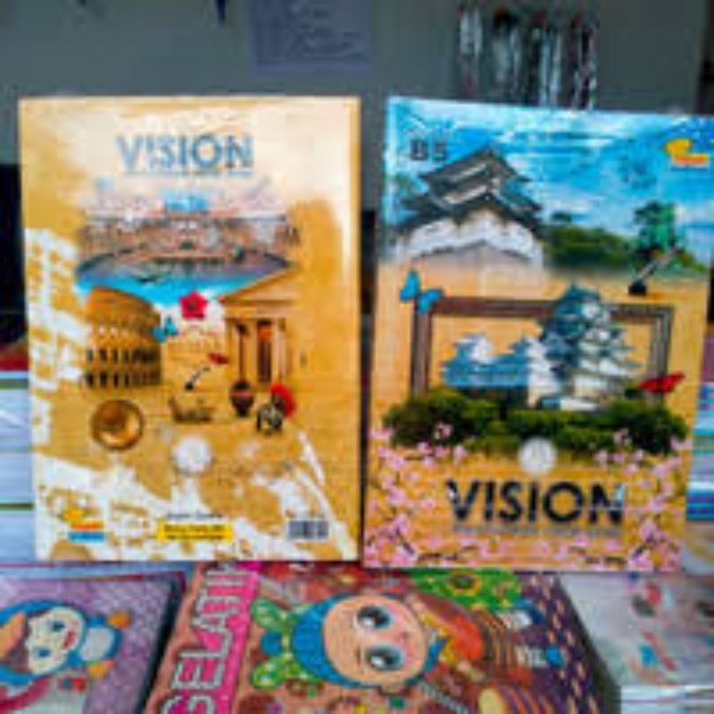 

BUKU TULIS VISION UKURAN BESAR NETTO 6 PCS