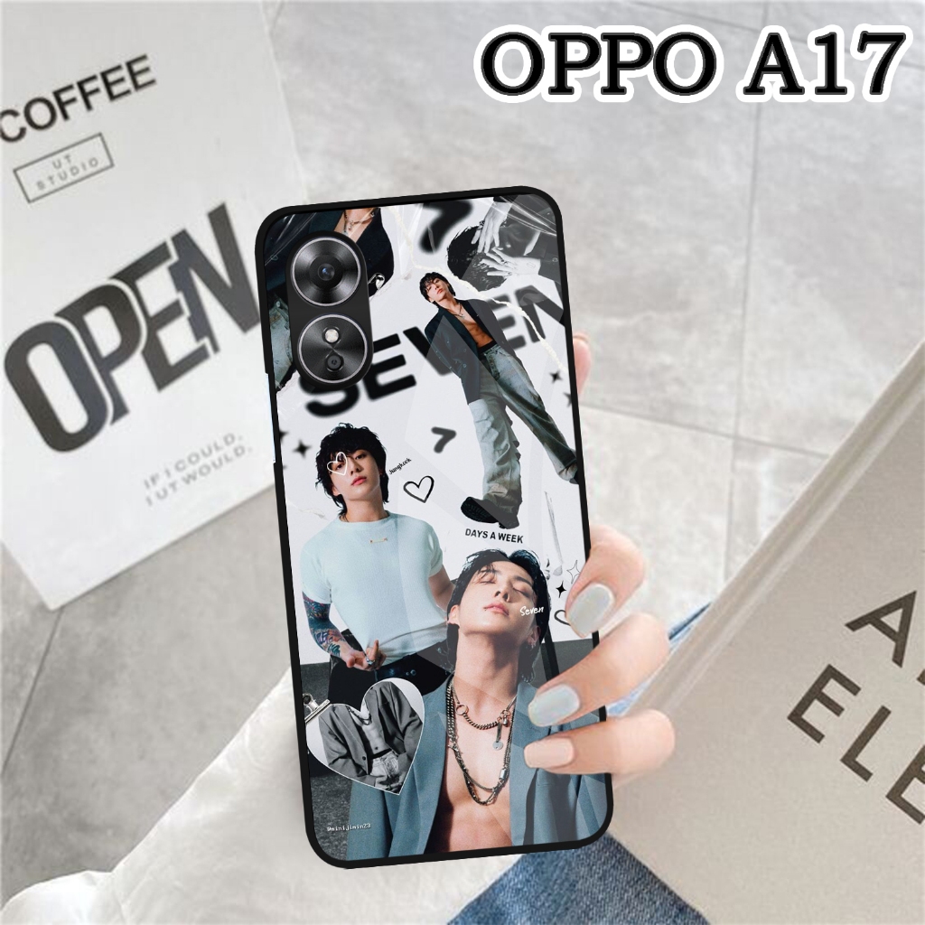 [KS01] Case Glossy OPPO A17 | OPPO A17K  |Case Kekinian Murah Kualitas Premium | Casing Kilau Pic HD